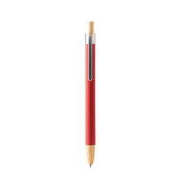 Stamina BL1339 - SILMA Ball pen with soft-touch metal structure and bamboo details