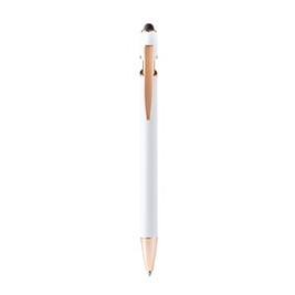 Stamina BL1341 - ROSES Soft-touch metal ball pen with rose gold details