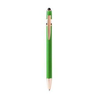 ROSES Soft-touch metal ball pen with rose gold details - EgotierPro BL1341