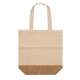 Stamina BO1352 - MENDES Bag in 330 gsm recycled cotton and natural yute