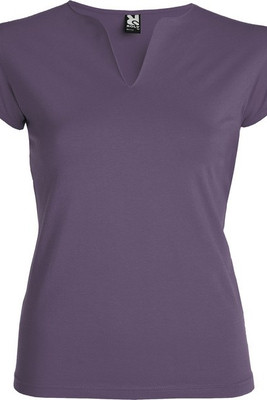Roly CA6532 - Belice Tailliertes Kurzarm T-Shirt mit Rundhalsausschnitt