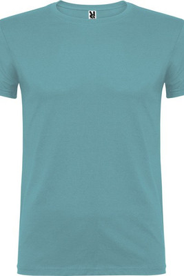 Roly CA6554 - BEAGLE Elastan T-shirt med Dobbelt Laget Crew Neck