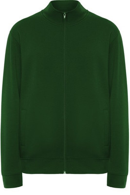 Roly CQ6439 - ULAN Sweat  avec encolure montante et zip au ton