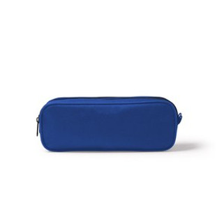 DILU Pencil case in 300D RPET polyester with double compartment and zipper fastening - EgotierPro ET1337
