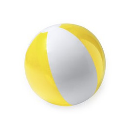 YAZOS PVC-Strandball in durchsichtiger und einfarbiger Ausführung - EgotierPro FB1474