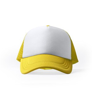 BARNY 5-Panel-Mütze aus Polyester mit gepolsterter Front in Weiß - EgotierPro GO1283