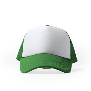 BARNY 5-panel cap in polyester with padded front panel in white - EgotierPro GO1283