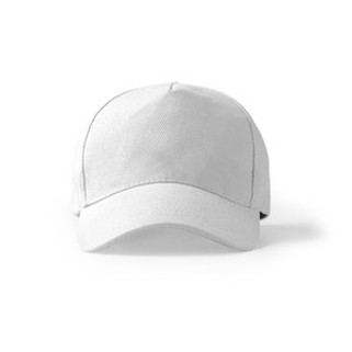 FRED 5-panel cap in 100% cotton with adjustable fastening buckle and vent eyelets - EgotierPro GO1470