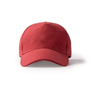 FRED 5-panel cap in 100% cotton with adjustable fastening buckle and vent eyelets - EgotierPro GO1470