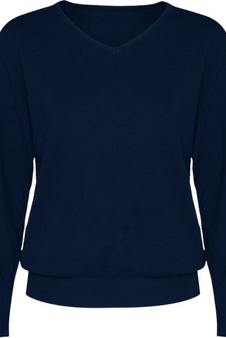 Roly JE8418 - HILUX WOMAN Fine knit V-neck jumper for women