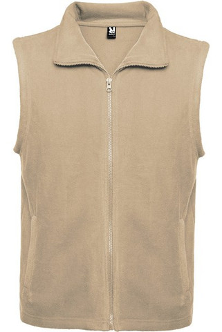 Roly RA1099 - BELLAGIO Fleecevest med polokrave og matchende lynlås