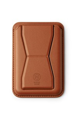 SEKUN Card holder with foldable stand in recycled PU - EgotierPro SO1384