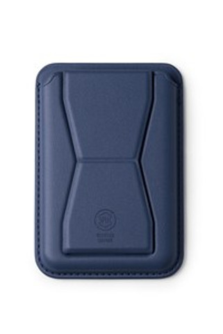 SEKUN Card holder with foldable stand in recycled PU - EgotierPro SO1384