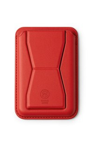 SEKUN Card holder with foldable stand in recycled PU - EgotierPro SO1384