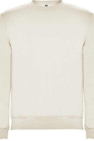 Roly SU1070 - CLASICA Classic sweatshirt with 1x1 elastane rib in collar