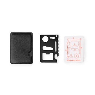 DOZE Stainless steel multi-tool with 11 in-built functions - EgotierPro TO1390