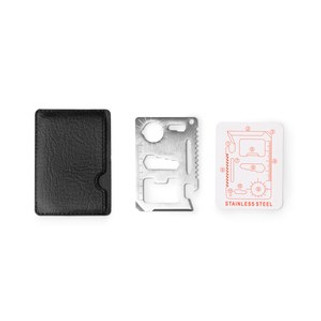 DOZE Stainless steel multi-tool with 11 in-built functions - EgotierPro TO1390