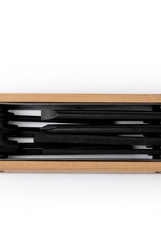 NINER Outil multifonction avec accessoires en acier inoxydable - EgotierPro TO4216