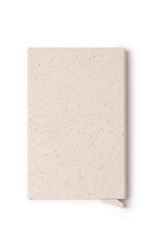 PORTER RFID card holder in wheat fibre - EgotierPro TT1370