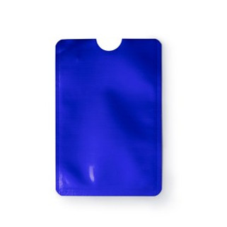 TRAVIS RFID card sleeve in aluminium finish - EgotierPro TT1374