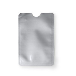 Stamina TT1374 - TRAVIS RFID card sleeve in aluminium finish