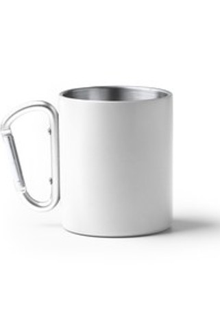 NASIK Double-walled 304 stainless steel mug in matt finish - EgotierPro TZ1369