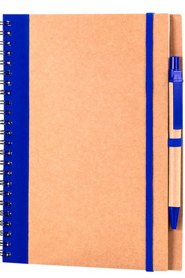 Goya 30108 - A5 Cardboard Notebook with Pen & Elastic RECIKLA
