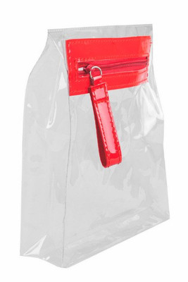 Goya 34026 - Transparent PVC Bag with Zip, 3 Colors AGATHA