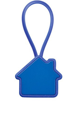 Goya 36035 - Aluminium Huis Sleutelhanger met Siliconenlus ROOF