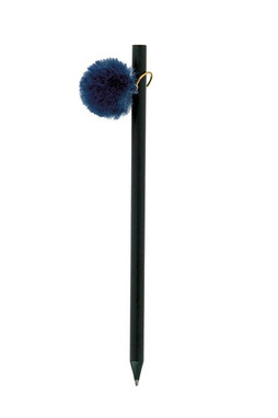 Goya 37532 - Black Wooden Pencil with Colored Pompon GINGER