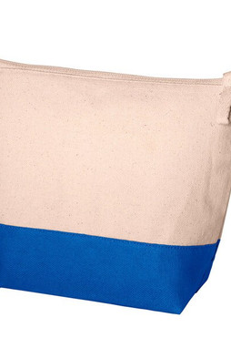 Goya 38001 - Cotton Canvas Toilet Bag, Dual-Tone COMBI