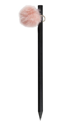Goya 37532 - Schwarzer Holzstift mit buntem Pompon GINGER