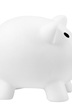 Goya 38075 - Tirelire Cochon en Plastique Couleurs Amusantes MONEY