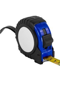 Goya 39091 - ABS Maßband 5m mit Gummi, Clip, Farbdetail BRIC