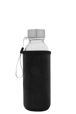 Goya 39528 - Glass Bottle with Stainless Steel Handle, 420ml JARABA