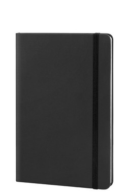 Goya 39567 - Notebook A5 con Copertina in PU e Elastico, 96 Fogli Rigati Color Crema LINED