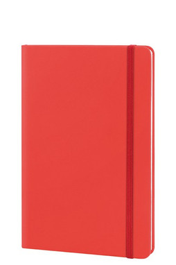Goya 39567 - A5 Notizbuch mit PU-Cover und Gummiband, 96 cremefarbene Seiten LINED