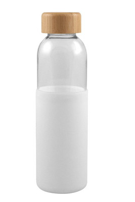 Goya 50019 - Glass Bottle with Bamboo Cap, 500ml GIN