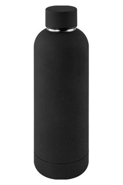 Goya 50636 - Doppelwandige Flasche 500 ml mit Gummierung RUBBER