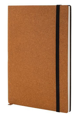 Goya 50663 - Recycled Leather Notebook with Ribbon Marker NALE