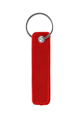 Goya 50700 - Polyester Elongated Textile Keychain SILBÓN