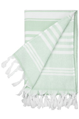 Goya 52036 - 100% Baumwoll-Pareo Handtuch mit Fransen 220g/m² CAYMAN