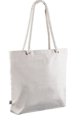Goya 53001 - Borsa in Cotone Naturale Fairtrade con Manici Lunghi BROOK