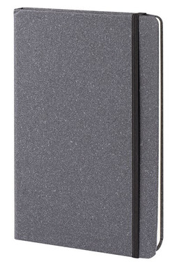 Goya 52579 - Recycled Leather A5 Hardcover Notebook with Bookmark ROGUE