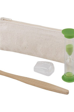 Goya 53032 - Dental Set with Toothbrush & Hourglass