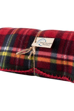 Goya 53522 - Skotlantilainen 180 gr/m² kierrätettyä polyesteriä peitto BULAN
