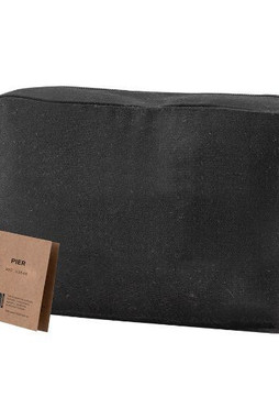 Goya 53546 - Black Fairtrade Cotton Toilet Bag PIER