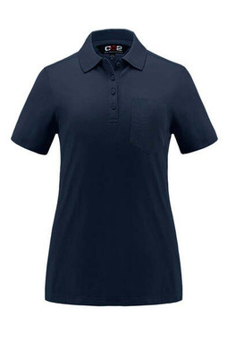 CX2 S05746 - Caddy Ladies Pique Mesh Polo w/ Pocket