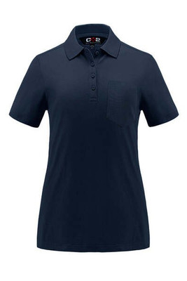 CX2 S05746 - Caddy Ladies Pique Mesh Polo w/ Pocket