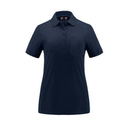 CX2 S05746 - Caddy Polo Piqué avec Poche pour Femme